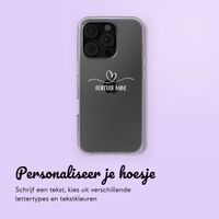 Hoesje met eigen foto en/of tekst Apple iPhone 16 Pro - Sierlijk hartje