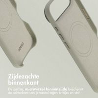 Accezz MagSafe Leather Backcover Apple iPhone Air - Light Grey