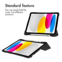 Accezz Rugged Trifold Bookcase Apple iPad 11 (2025) 11 inch A16 / iPad 10 (2022) 10.9 inch - Black