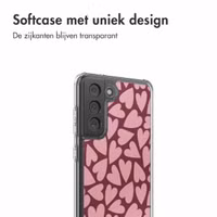 imoshion Design hoesje Samsung Galaxy S21 FE - Hearty Blush