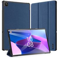 Dux Ducis Domo Bookcase Lenovo Tab M10 Plus (3rd gen) - Donkerblauw