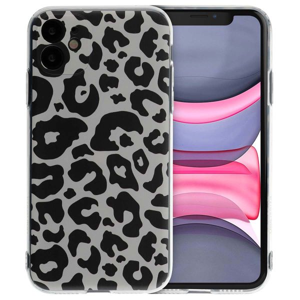 imoshion Design hoesje Apple iPhone 11 - Leopard Transparent