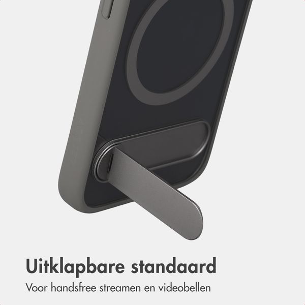 Accezz Hold Backcover met MagSafe Apple iPhone 15 Pro - Grey