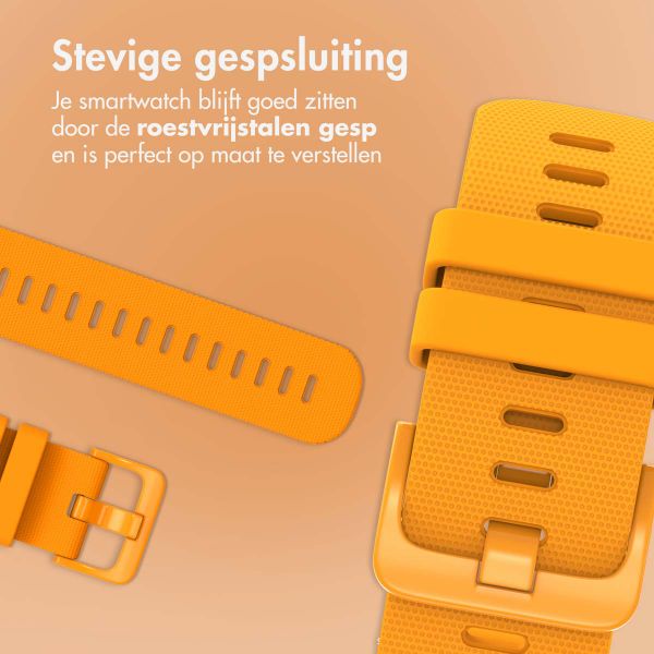 imoshion Siliconen sportbandje met gesp Samsung Galaxy Watch 7 40/44 mm - Oranje