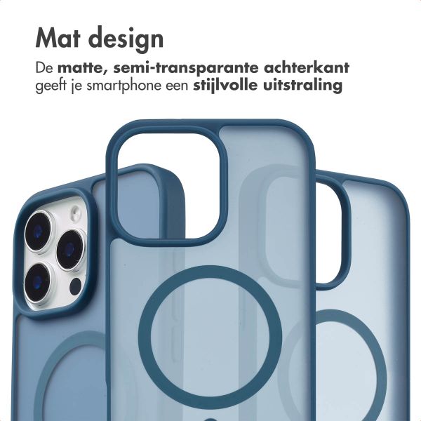 imoshion Color Guard Backcover met MagSafe iPhone 16 Pro - Donkerblauw