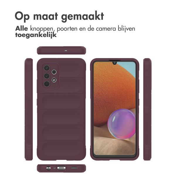 imoshion EasyGrip Backcover Samsung Galaxy A32 (4G) - Aubergine