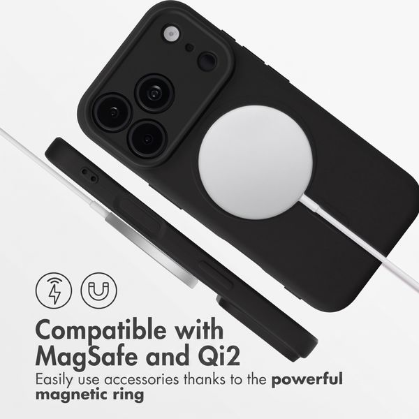 imoshion Colour Back Cover with MagSafe Apple iPhone 18 Pro / 17 Pro - Black