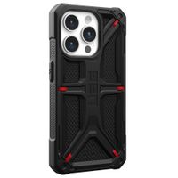 UAG Monarch Backcover Apple iPhone 15 Pro - Kevlar Black