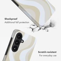 Selencia Vivid Back Cover Samsung Galaxy S26 - Desert Waves Beige