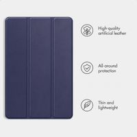 imoshion Trifold Book Case Apple iPad Mini 7 (2024) / iPad Mini 6 (2021) - Dark Blue