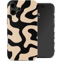 Selencia Vivid Case Apple iPhone 16 - Art Wave Black