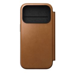 Nomad Modern Leather FolioBookcase Apple iPhone 17 Pro - English Tan