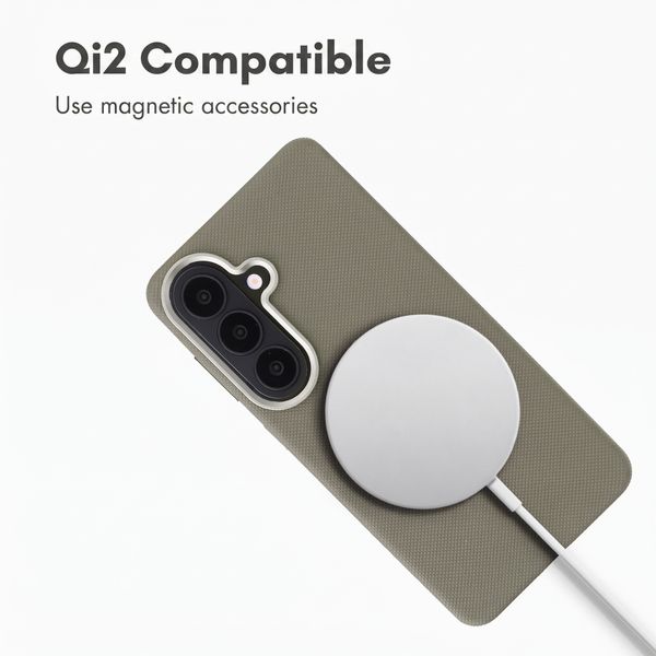 Accezz Mesh Back Cover with MagSafe Samsung Galaxy S26 - Dark Grey