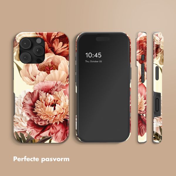 Selencia Vivid Backcover Apple iPhone 16 Pro - Vintage Peony
