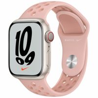 Apple Nike Sport Band Apple Watch Series 1 t/m 9 / SE (38/40/41 mm) | Series 10 / 11 (42 mm) - Pink Oxford