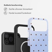 Selencia Vivid Backcover met MagSafe Apple iPhone 18 Pro Max / 17 Pro Max - Happy Dots Digital Sky