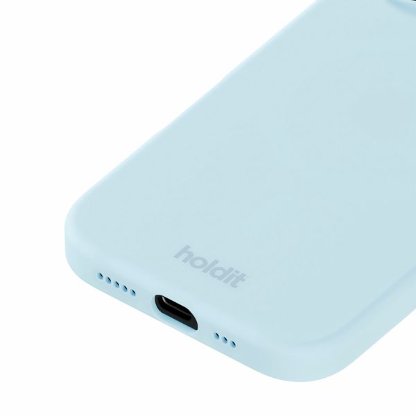 Holdit Silicone Case Apple iPhone 16 - Mineral Blue