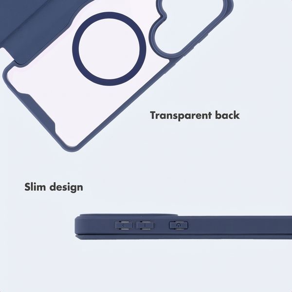 imoshion Transparent Bookcase with MagSafe Samsung Galaxy S26 Ultra - Blue