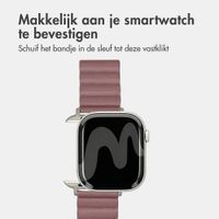 imoshion Magnetisch kunstleren bandje Apple Watch | 44/45/46/49 mm - Rose