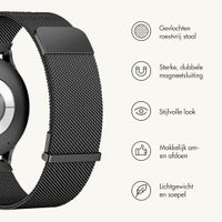 imoshion Milanees magnetisch bandje  - Universeel 18 mm aansluiting - Zwart