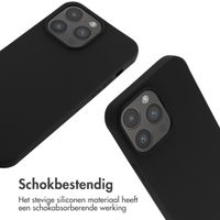 imoshion Siliconen hoesje met koord Apple iPhone 14 Pro Max - Zwart