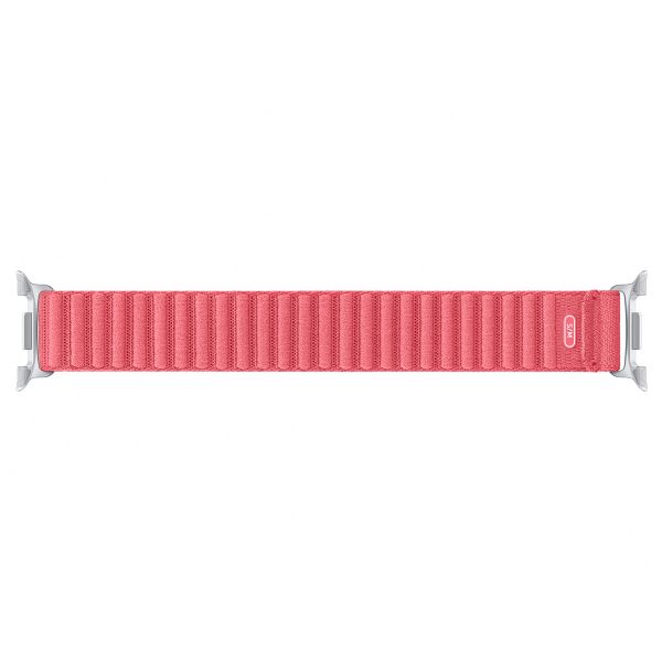 Samsung Originele Fabric Band Samsung Galaxy Watch 8 (40/44mm) / Classic (46mm) - S/M - Rood