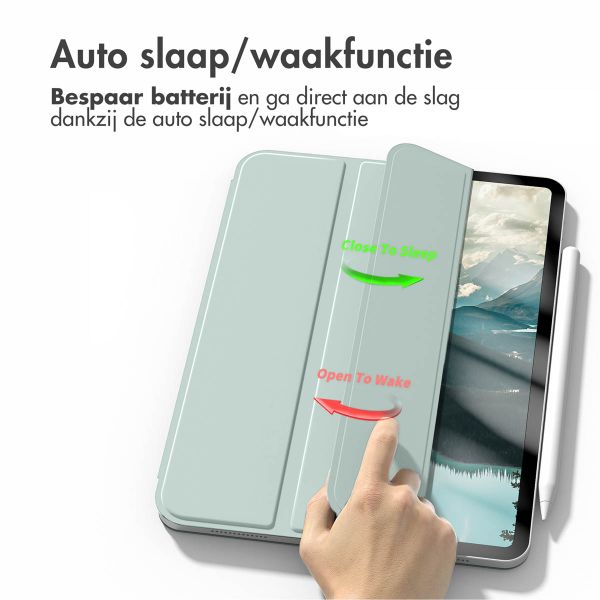 imoshion Magnetic Bookcase Apple iPad Pro 11 (2022 / 2021 / 2020 / 2018) - Lichtgroen