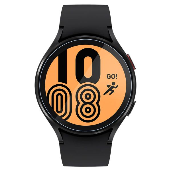 Spigen EZ FIT Glas.tR Screenprotector met applicator Samsung Galaxy Watch 4 / 5 - 44 mm - Transparant