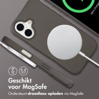 imoshion Color Backcover met afneembaar koord met MagSafe Apple iPhone 17 - Black Coffee