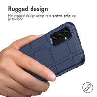 imoshion Rugged Shield Backcover Samsung Galaxy A25 (5G) - Donkerblauw