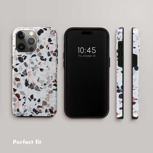 Selencia Vivid Back Cover Apple iPhone 15 Pro Max - Chic Terazzo