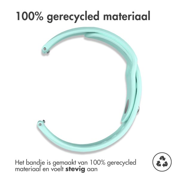 imoshion Siliconen Sport bandje  - Universeel 20 mm aansluiting - Mintgroen