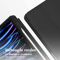 Accezz Smart Silicone Bookcase Apple iPad Air 13 inch (2025) M3 / (2024) M2 - Zwart