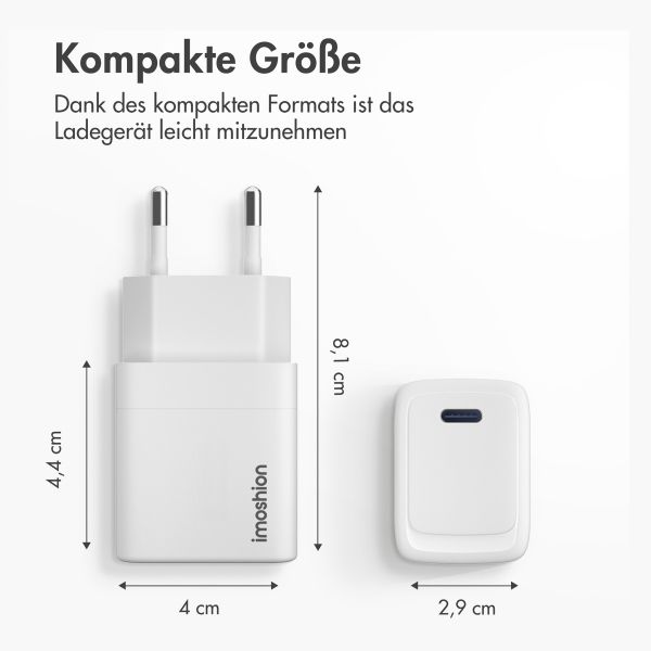 imoshion Wall Charger 20 Watt | USB-C - Wit