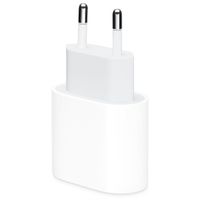 Apple Originele USB-C Power Adapter 20 watt + Originele USB-C naar USB-C oplaadkabel - 1 meter - Wit