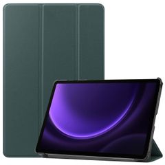 imoshion Trifold Bookcase Samsung Galaxy Tab S9 11.0 inch / Tab S10 FE / S9 FE 10.9 inch - Donkergroen