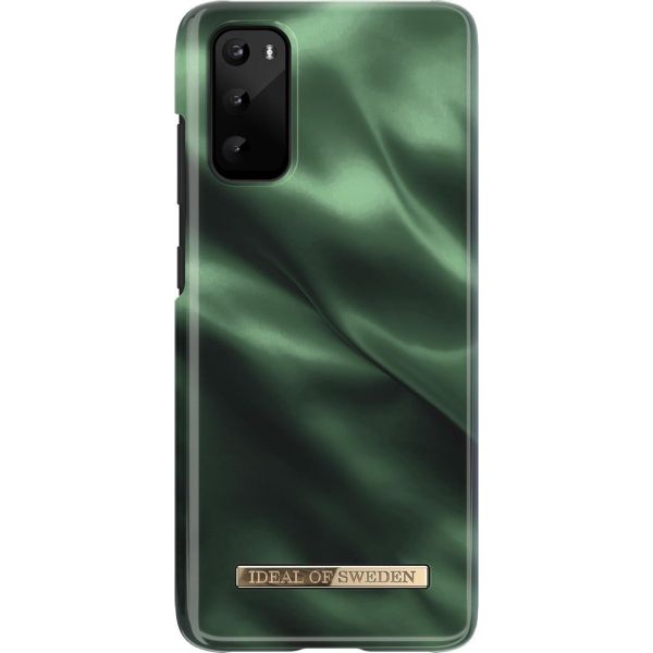 iDeal of Sweden Fashion Backcover Samsung Galaxy S20 - Emerald Satin