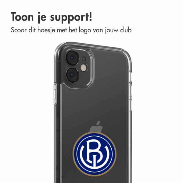 Clear Backcover Apple iPhone 11 - ASV Blauw-Wit