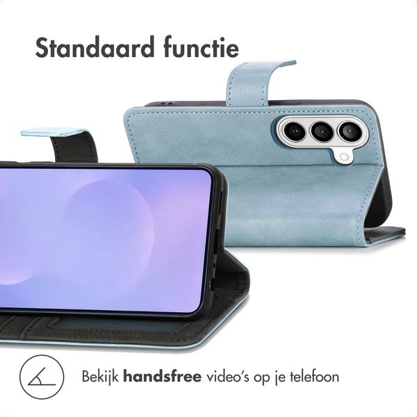 imoshion Luxe Bookcase Samsung Galaxy S26 - Lichtblauw