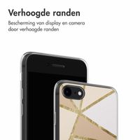 imoshion  Design hoesje iPhone SE (2022 / 2020) / 8 / 7 - Graphic Beige