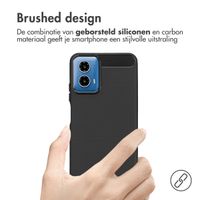 imoshion Brushed Backcover Motorola Moto G34 - Zwart