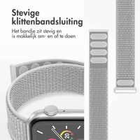 imoshion Nylon⁺ bandje Apple Watch Series 1 t/m 9 / SE (38/40/41 mm) | Series 10 (42 mm) - Seashell