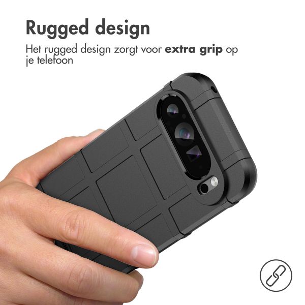 imoshion Rugged Shield Backcover Google Pixel 9 Pro XL - Zwart