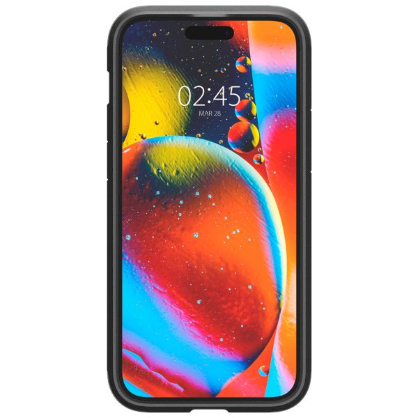 Spigen Tough Armor Backcover MagSafe Apple iPhone 15 - Zwart