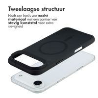 imoshion Rugged Hybrid Carbon Case met MagSafe Apple iPhone Air - Zwart