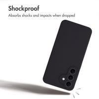 Accezz Liquid Silicone Back Cover with MagSafe Samsung Galaxy S26 FE - Black