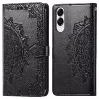 imoshion Mandala Bookcase Samsung Galaxy S25 Edge - Zwart