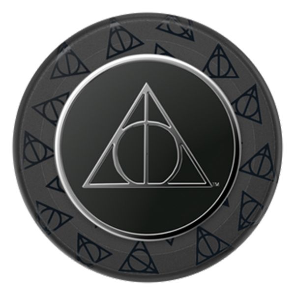 PopSockets PopGrip MagSafe Round - Enamel Deathly Hallows