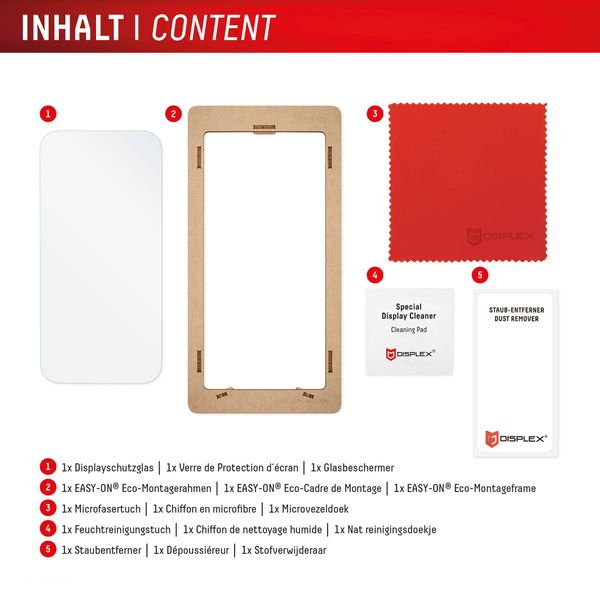 Displex Screenprotector Real Glass Apple iPhone 16 Pro
