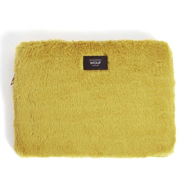 Wouf Faux Fur Laptop hoes 13-14 inch - Laptopsleeve - Foxie